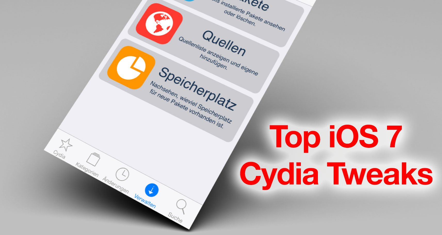 TOP iOS 7 Cydia Tweaks im Schnelldurchlauf 1