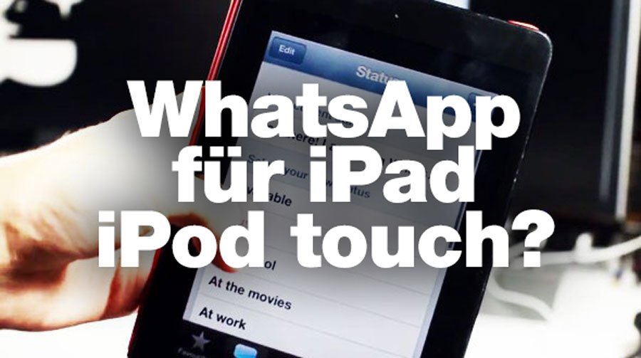 WhatsApp auf iPad & iPod Touch mit iOS 7 nutzen und installieren? 11