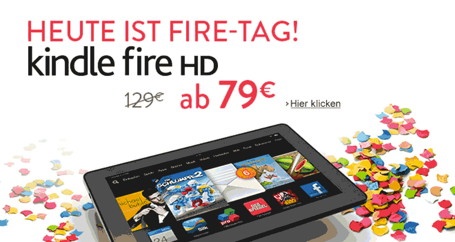 Kindle Aktion: Kindle Fire HD für 79€, Kindle Fire HD 8.9 30€ billiger 3