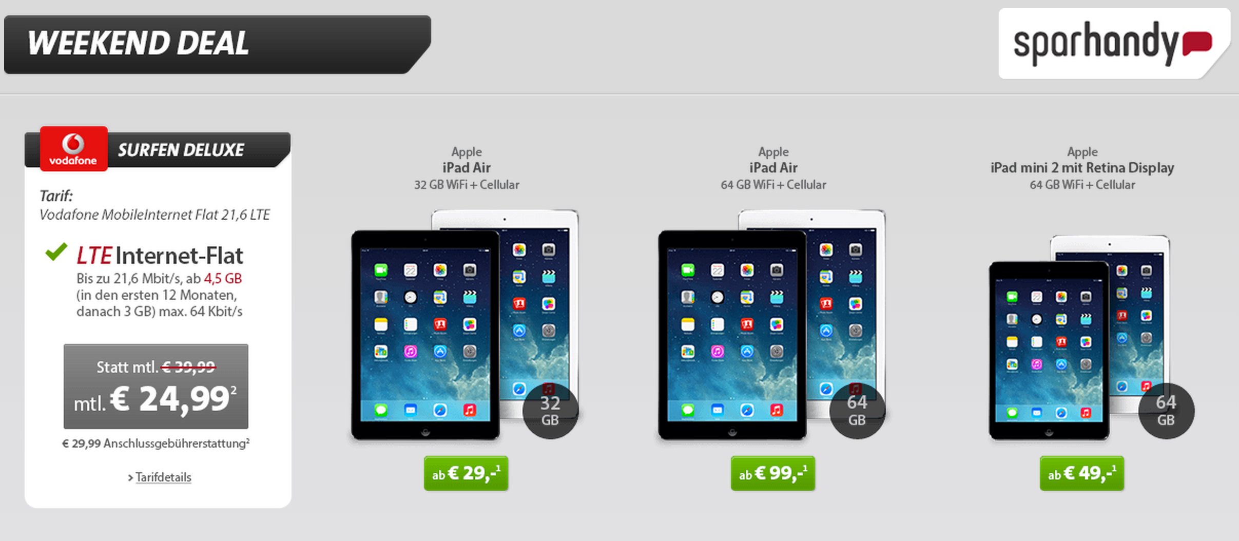 MEGA-Deal: Apple iPad Air & Retina iPad mini Aktion? 1