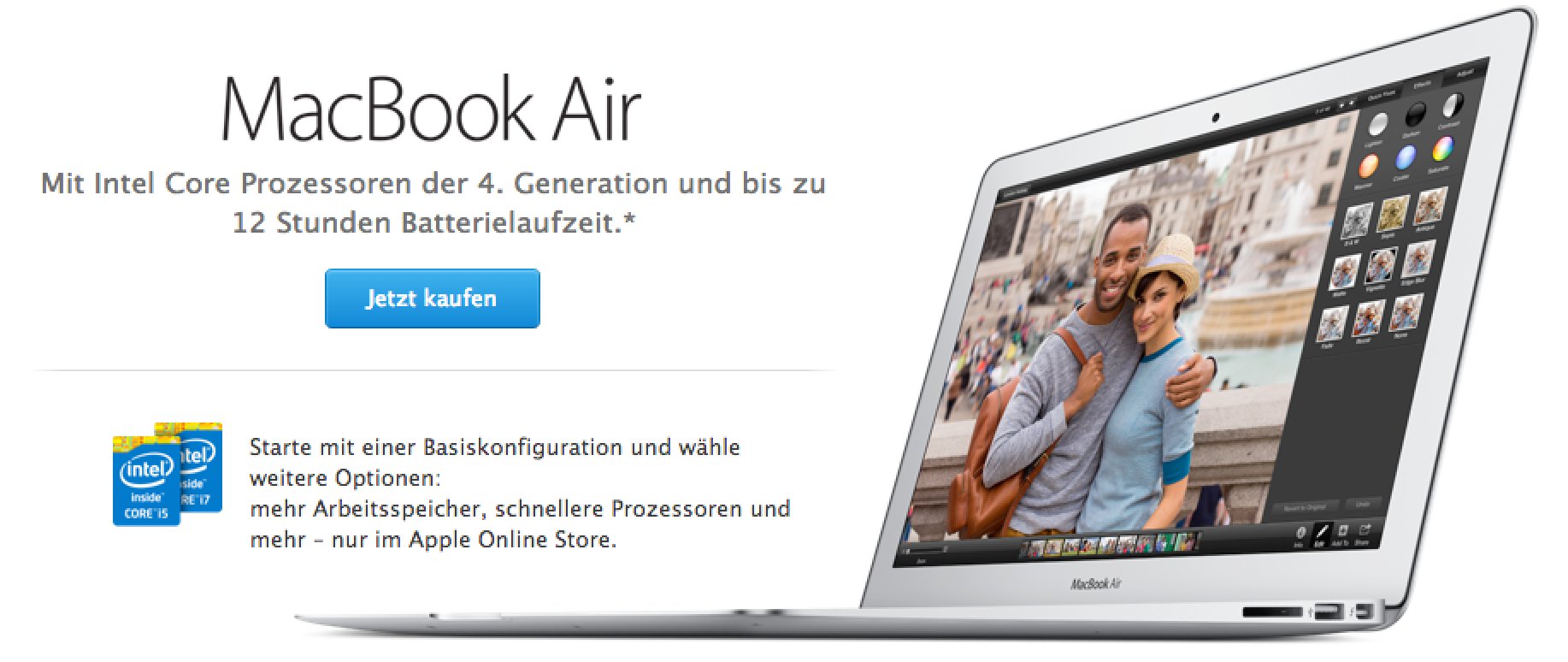 Macbook Air 2014 ist da - schneller und 100 Euro billiger! 7