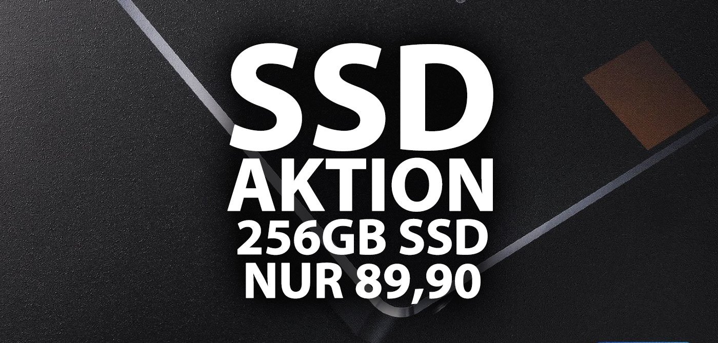 Aktion: SSD Angebot des Tages - 256 GB für 89,95 Euro! 8