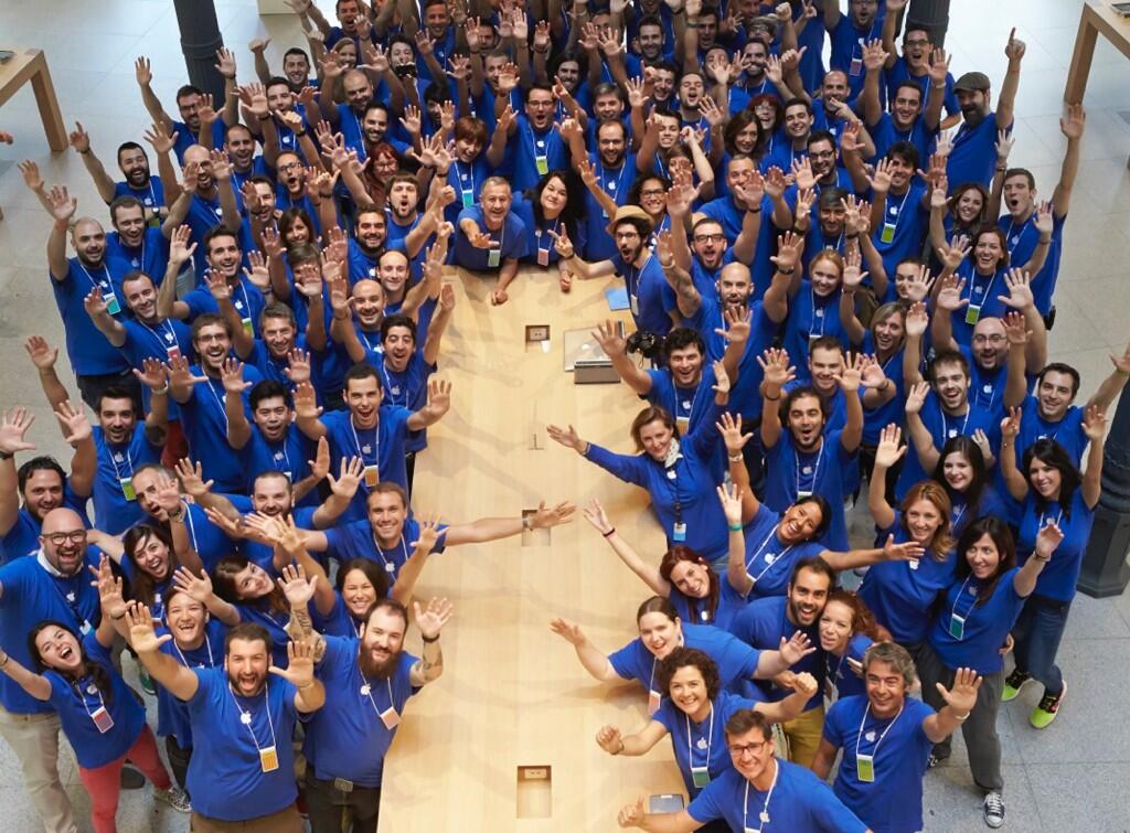 Tim Cook: 101. Apple Store in Madrid (Spanien) 1