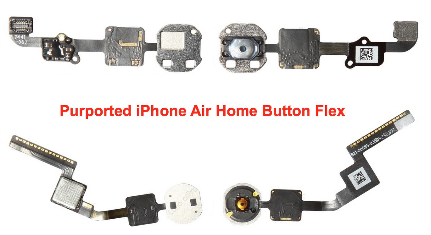 iPhone 6 & iPhone Air: Home-Button Flex-Kabel mit Touch ID 3