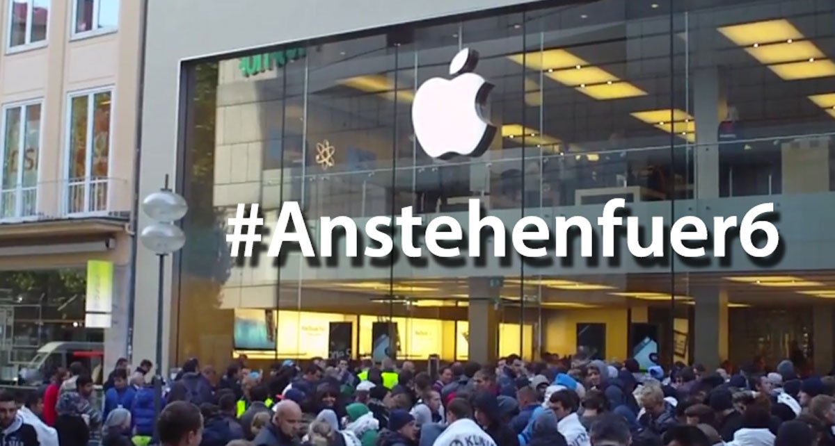 LIVE: iPhone 6 Warteschlange #AnstehenFuer6 1
