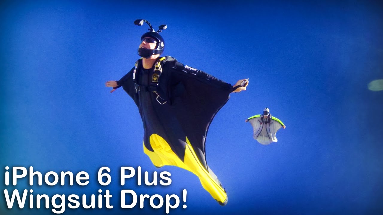 iPhone 6 Plus Wingsuit Drop-Test 1