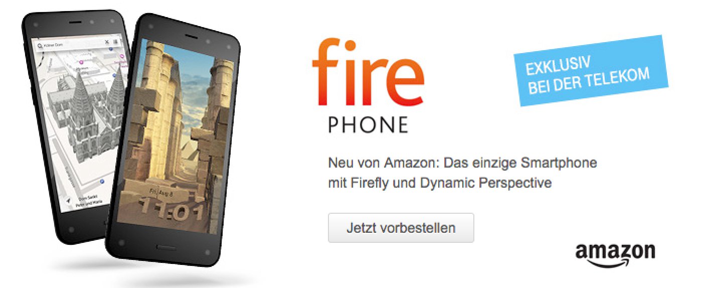 Amazon Fire Phone exklusiv bei Telekom 5