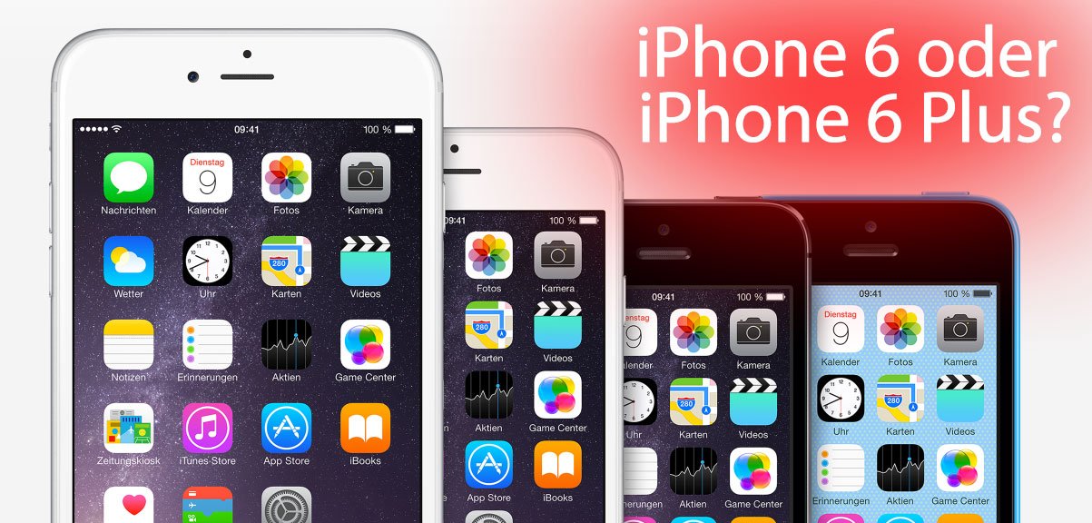Unterschied iPhone 6 oder iPhone 6 Plus: Welches iPhone ist besser? 1