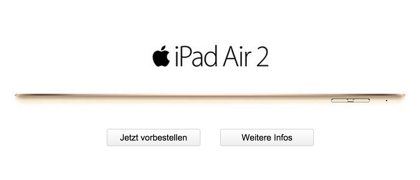 iPad Air 2 bei Telekom vorbestellen 3