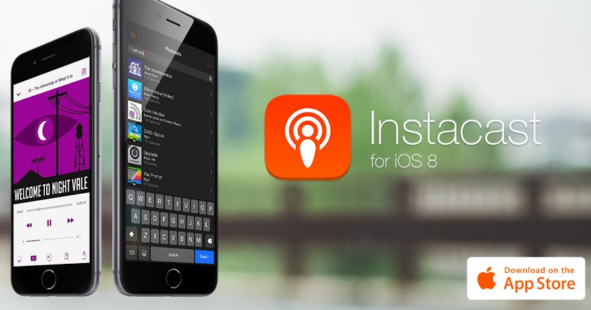 Instacast 5 für iOS 8: der beste Podcast Player endlich mit Night-Mode! 1