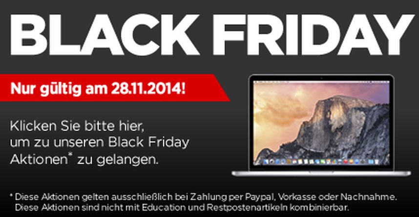 Black Friday MacTrade Aktion: iPhone, iMac, MacBook 3