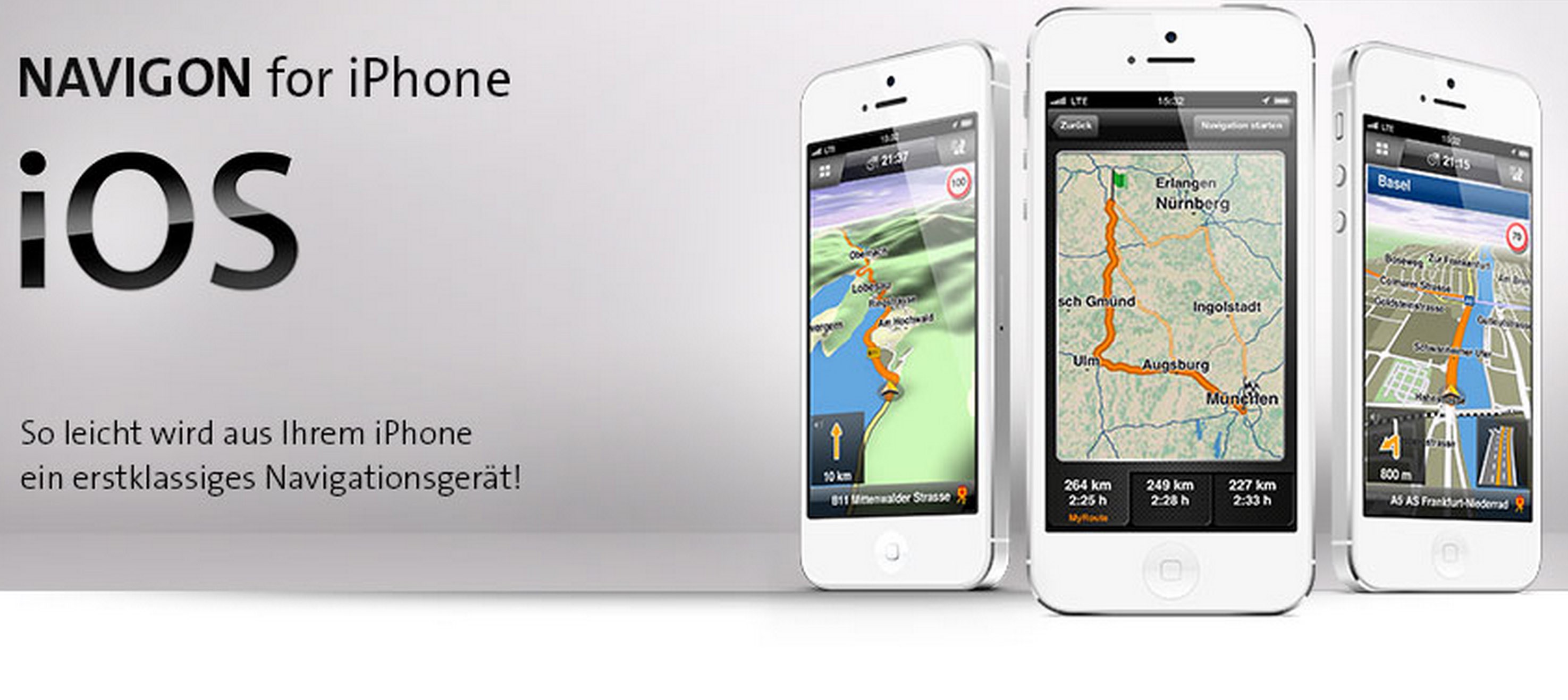 Navigon für iPhone 6 & iPhone 6 Plus angepasst 4