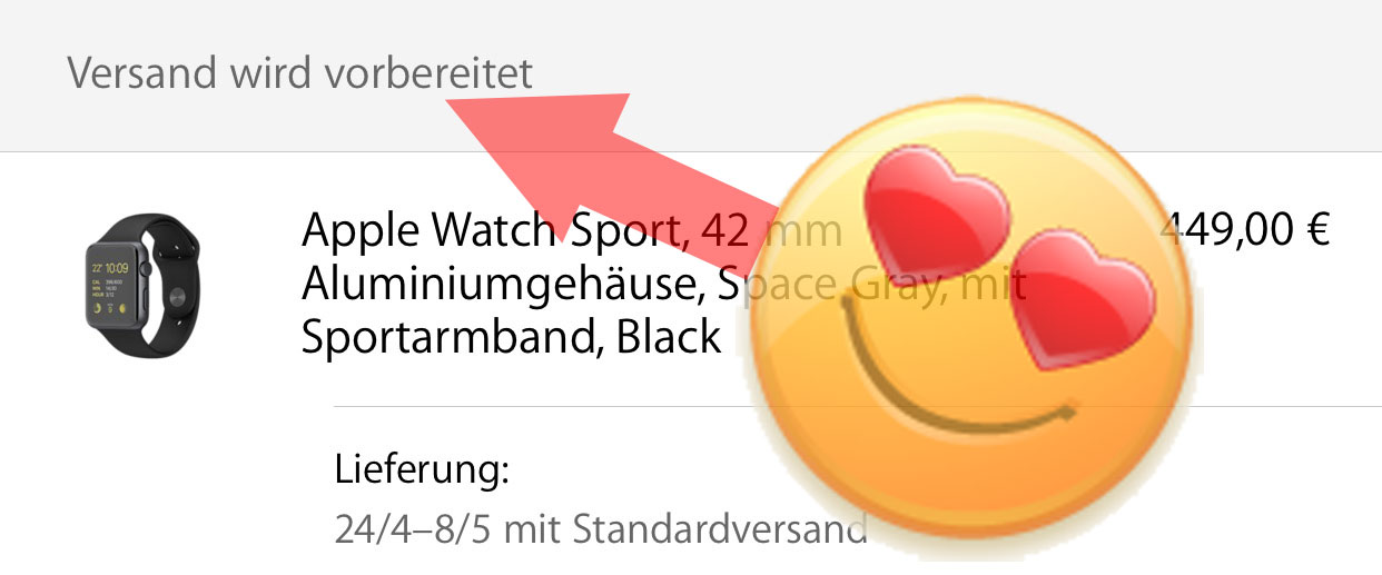Versand wird vorbereitet: Deutschland bekommt die Apple Watch! 5