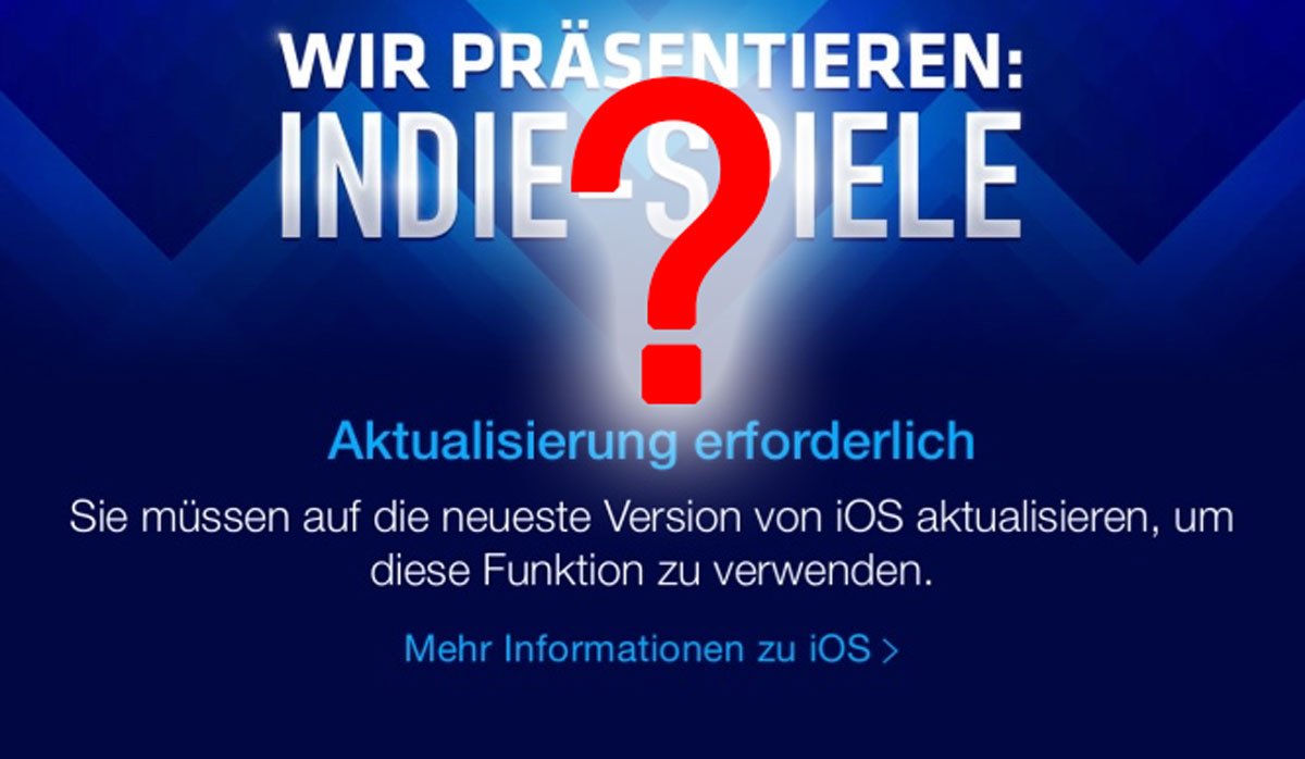 Fehler oder Leak auf iOS 8.4: "Aktualisierung erforderlich" im App Store? 3