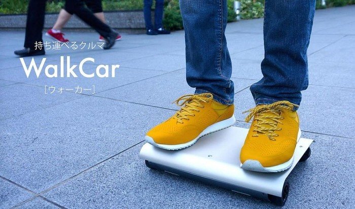 WalkCar: Elektrisches Skateboard in MacBook-Optik Video 2