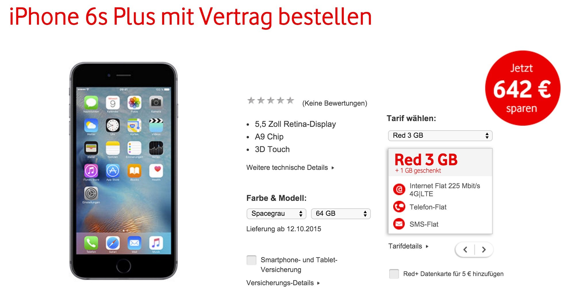 Iphone 6s Angebote Bei Telekom O2 Vodafone Günstig Kaufen
