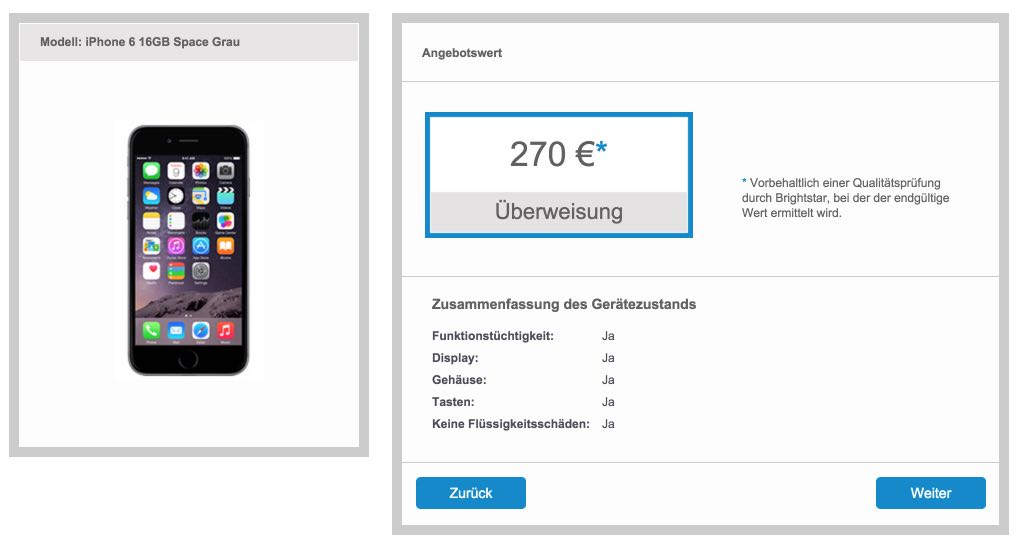 Apple: Gebrauchtes iPhone 6 nur 270 Euro Wert? 1