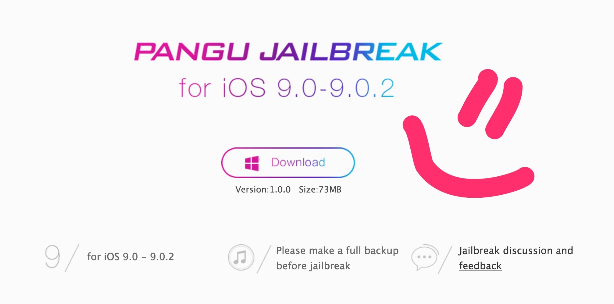 Erster iPhone 6s Jailbreak: Download Pangu9 iOS 9.0 - iOS 9.0.2 Jailbreak 1