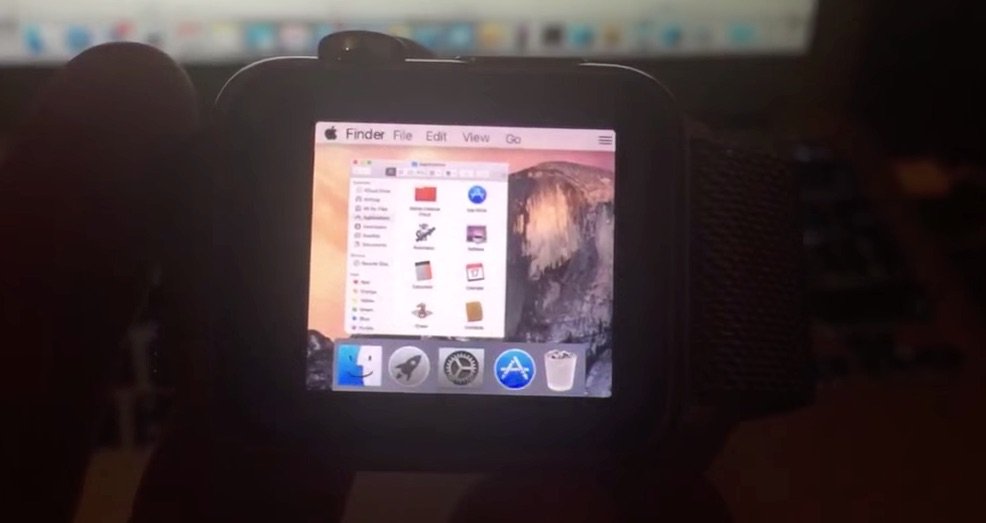 Video: Mac OS X Yosemite auf Apple Watch (Simulator) 2