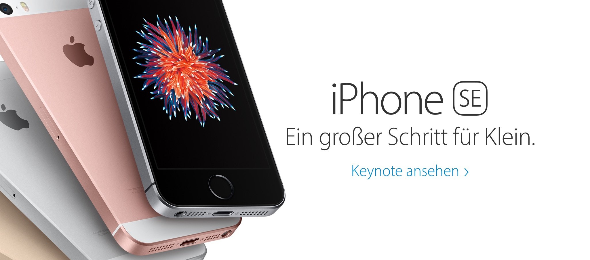 Euro Preise Deutschland für iPhone SE, iPad Pro, Apple Watch 1