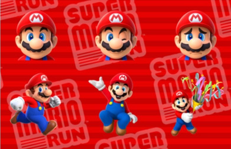 Super Mario fürs iPhone: kostenloser Download Super Mario Run Sticker verfügbar 2