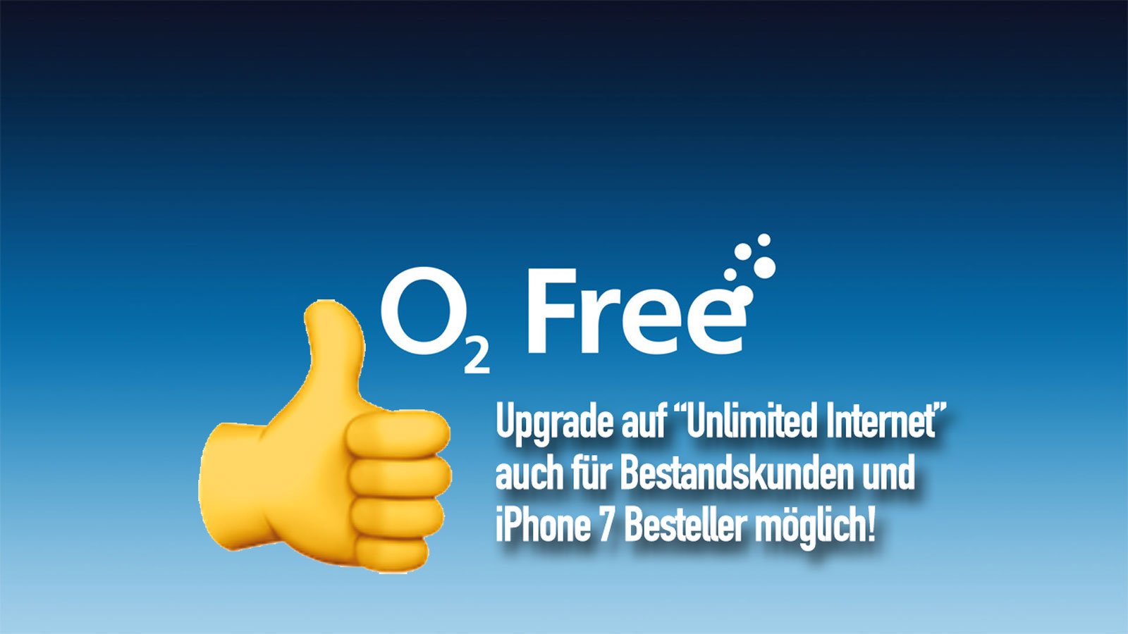 Neue O2 Free Tarife: iPhone 7 Besteller & Bestandkunden können wechseln! 2