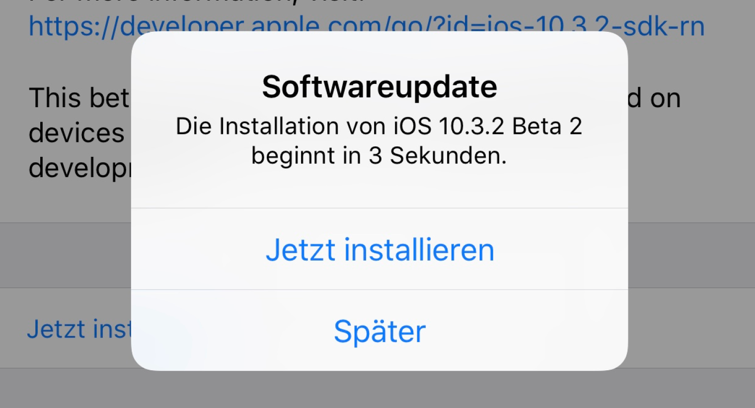 iOS 10.3.2 beta 2: Neue Apple Beta-Versionen zum Download 13