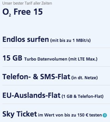O2 Free 15: 15 GB für 29,99 Euro! Bester O2 Tarif aller Zeiten? 3