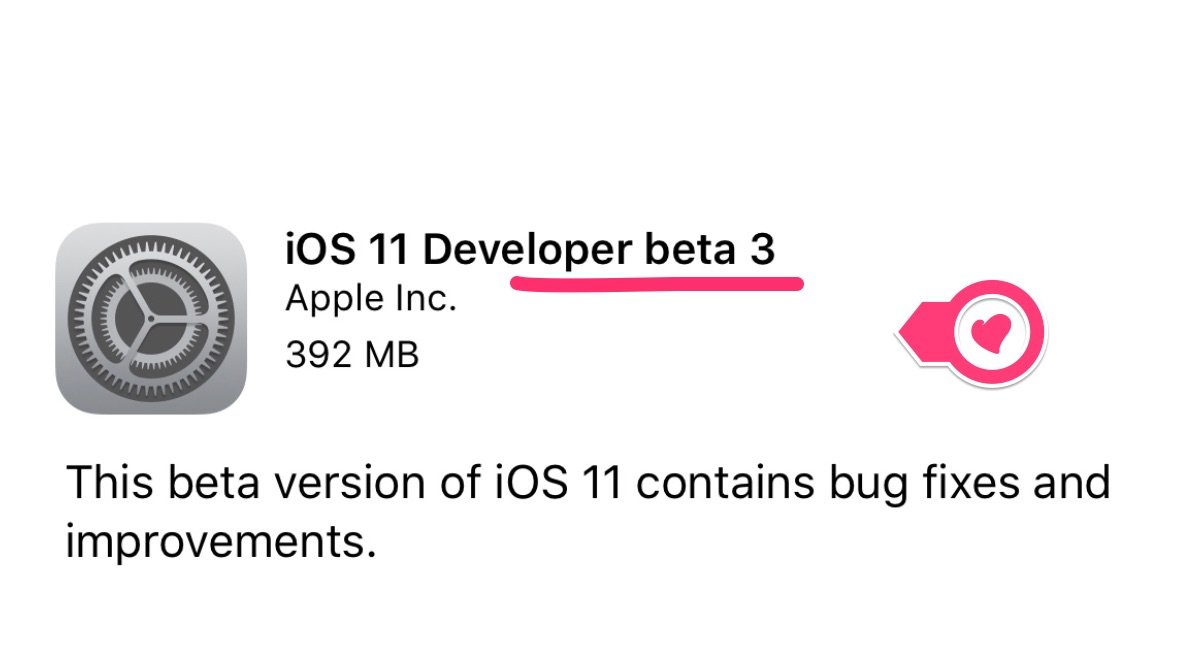 iOS 11 beta 3: Apple veröffentlicht 3. iOS 11 Beta-Version 1