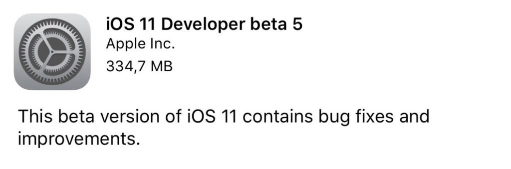 Apple Updates: iOS 11 beta 5, watchOS 4 beta 5, macOS High Sierra Beta 5 & tvOS 11 beta 5 2