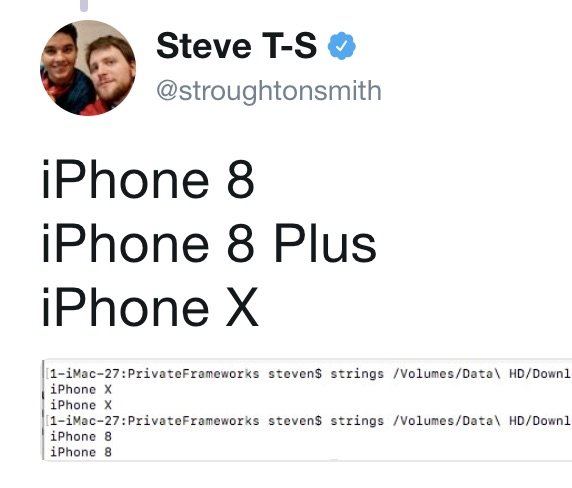 Bestätigt: iPhone 8, iPhone 8 Plus, iPhone X 1