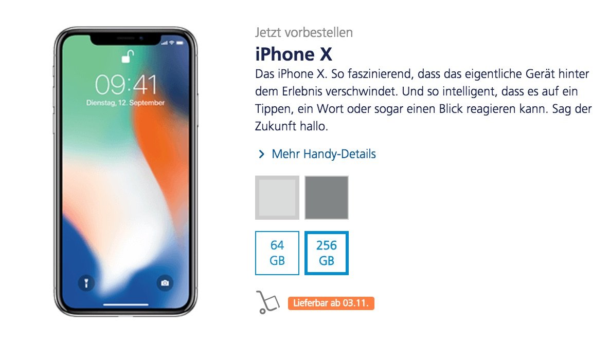 O2 Tarif-Upgrade mit iPhone X: nur 10 Euro für 10 GB mehr LTE Volumen 6