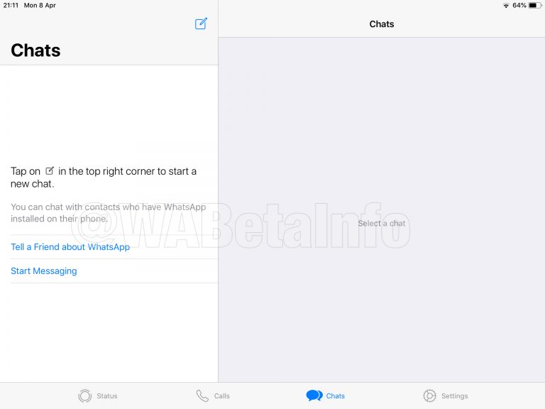 WhatsApp für iPad: offizielle App bald verfügbar 3