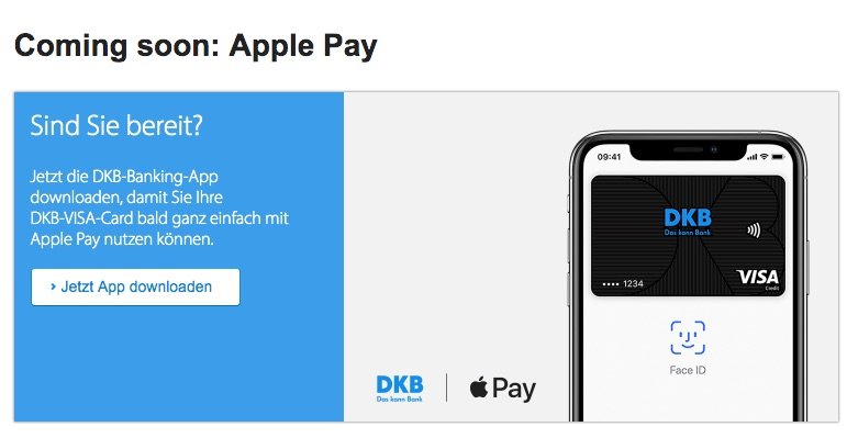 DKB: Google Pay vor Apple Pay und mit 10 Euro Aktivierungsbonus 19