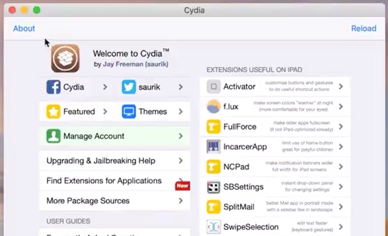 cydia app store for mac
