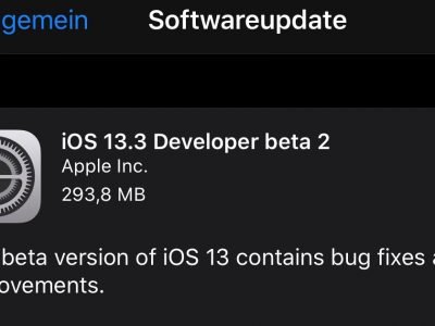 iOS 13.3, iPad OS 13.3, tvOS 13.3, watchOS 6.1.1 Beta 2 9